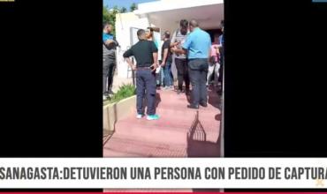 Detuvieron a una persona con pedido de captura en Sanagasta 