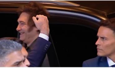 Expectativa en el búnker de La Libertad Avanza: llegó Javier Milei y hay optimismo