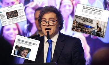 Cómo reflejaron los medios internacionales el triunfo de La Libertad Avanza en las elecciones legislativas