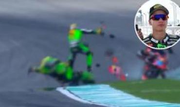 El dramático relato sobre el estado de uno de los pilotos tras el choque en una carrera del Moto3: “Sufrió múltiples paros cardíacos”