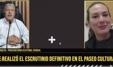 Sofía Cogozzo: “El escrutinio definitivo confirmó una participación del 69,74% del padrón”