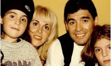 Claudia Villafañe recordó a Diego Maradona en el día de su cumpleaños con una imagen cargada de simbolismo