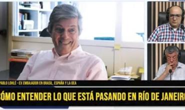 Violencia en Brasil: el ex embajador Juan Pablo Lohlé analizó la situación en Río de Janeiro