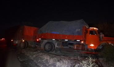 El Portezuelo: tres camiones protagonizaron un choque en cadena en la ruta 29