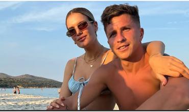Eva Bargiela disfruta el verano europeo junto a Gianluca Simeone y mostró cómo transita su sexto mes de embarazo