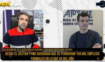 Julián Moreno de APyME, en Fénix: “Este modelo impulsa una reforma laboral de facto con monotributistas encubiertos”