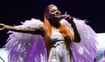 Lourdes Fernández reapareció en el Gran Rex tras el dramático episodio con su pareja