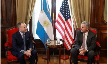 El nuevo embajador de Estados Unidos tuvo su primera reunión con el canciller Quirno