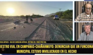 Denuncian abandono de persona en un accidente que involucra a un funcionario municipal en Famatina