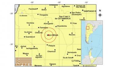 Se registró un sismo de 3.2 con epicentro en La Rioja