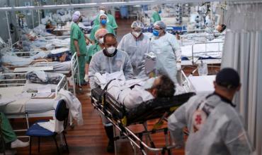 La OPS alertó que hospitales en las Américas están “peligrosamente llenos” por el avance del COVID-19