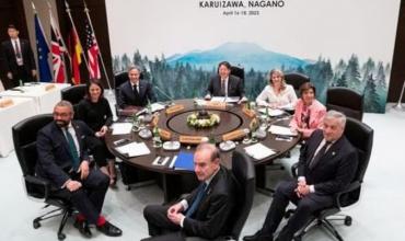 Para los ministros del G7, las armas nucleares en Bielorrusia son "inaceptables"