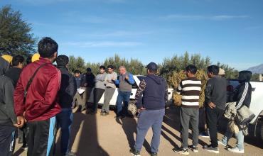 UATRE acompañó el reclamo de los trabajadores de la empresa “Granjas Riojanas SAU”