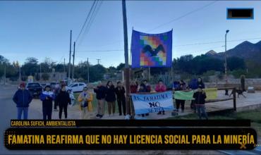 Carolina Sufich en Fénix: “El gobierno miente porque sí hay actividad minera en Famatina”
