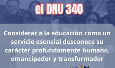 La AMP rechaza el DNU 340: “La educación no es un servicio esencial”