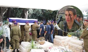 Una multitud en Israel despidió los restos de Hadar Goldin