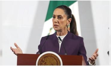 Sheinbaum destacó que homicidios dolosos bajaron un 37% durante su primer año de gobierno