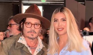 El detalle del encuentro entre Wanda Nara y Johnny Depp que llamó la atención en las redes sociales