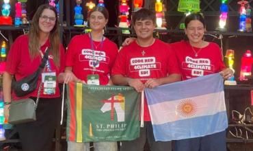 Tres estudiantes argentinos llevaron a la COP30 los reclamos de los jóvenes por la crisis climática