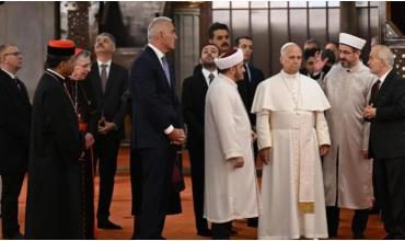 El papa León XIV en Estambul: del recogimiento en la Mezquita Azul al encuentro ecuménico