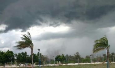 Alerta por tormentas, ráfagas y granizo para el departamento Capital