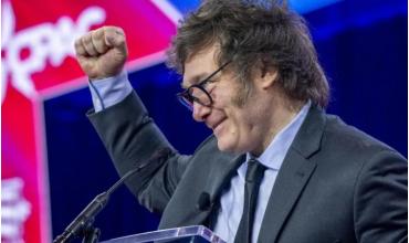 El gesto de Javier Milei tras la victoria de Estudiantes en plena guerra con el Chiqui Tapia