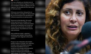 Descargo de Luz Santangelo Carrizo tras las críticas: “No uso plata de otro lado para mi vida personal”