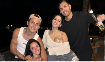 El reencuentro de Oriana Sabatini con Leandro Paredes y Camila Galante que alimentó el rumor de la llegada de Dybala a Boca