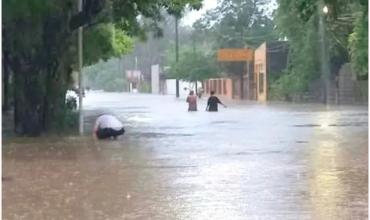 Emergencia climática en Corrientes: inundaciones, evacuados y alerta por nuevas lluvias