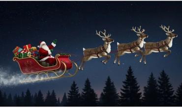 Papá Noel ya comenzó su viaje: cómo se puede seguir en vivo