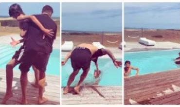 El momento de complicidad entre Martín Migueles y Benedicto, el hijo de Wanda Nara: “Gracias, Santa”