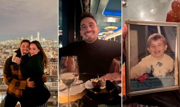 “Qué ganas de ser equipo juntos”. el romántico cumpleaños de Nico Occhiato con Flor Jazmín