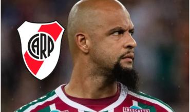 La picante burla de Felipe Melo a River por no haber podido clasificar a la Libertadores: "El más grande va a jugarla, el más pequeño, no"