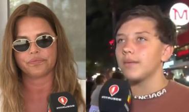 El gran sueño de Thiago, el hijo de 15 años de Nazarena Vélez: “Me gustaría trabajar arriba del escenario”