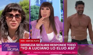 Griselda Siciliani, tras los audios de Luciano Castro: “Me duele profundamente”