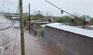 Chepes rompe todos los registros: 165 mm en 24 horas según el Servicio Meteorológico Nacional
