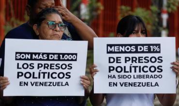 Venezuela liberó a 24 presos políticos en un operativo nocturno