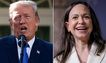 Trump se distanció de Machado para enfocarse en negociar con el chavismo