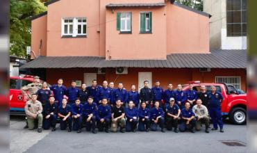 Brigadistas y bomberos porteños viajaron a Chubut para combatir los incendios