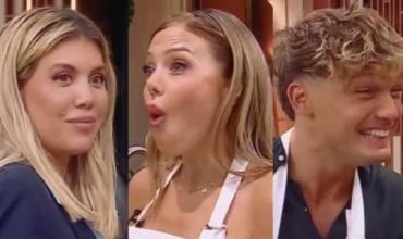 Wanda Nara incomodó a Ian Lucas y Evangelina Anderson en “MasterChef Celebrity”: “¿Se vieron sin ropa?”