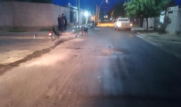 Colisión entre motocicletas dejó personas hospitalizadas en el barrio Argentino