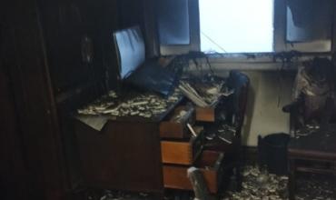 Se incendió una oficina en el Senado: seis intoxicados por monóxido de carbono