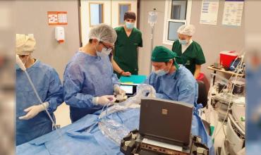 Se realizó en Argentina la primera ablación por microondas de tiroides