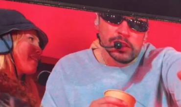 Wanda Nara y otros famosos sorprendieron en “La Casita” de Bad Bunny en el estadio de River: el video viral