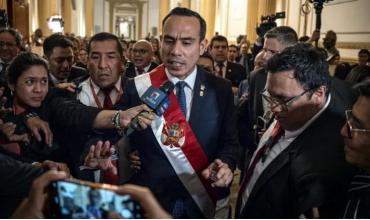 Destituyeron al presidente de Perú, José Jerí, a 2 meses de las elecciones