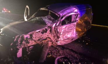 Vichigasta: fuerte choque entre un camión y una camioneta en la Ruta 74