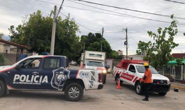 Motociclista herida tras colisión con un auto 