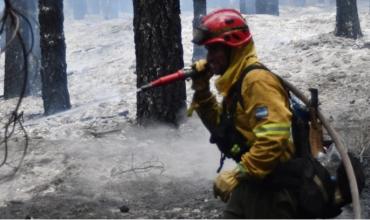 Contuvieron los incendios en Chubut gracias al ingreso de un frente frío