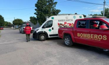 Choque entre dos motocicletas dejó a un joven con traumatismo en el hombro