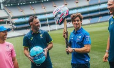 Colapinto se cambió de deporte antes del Gran Premio de Australia